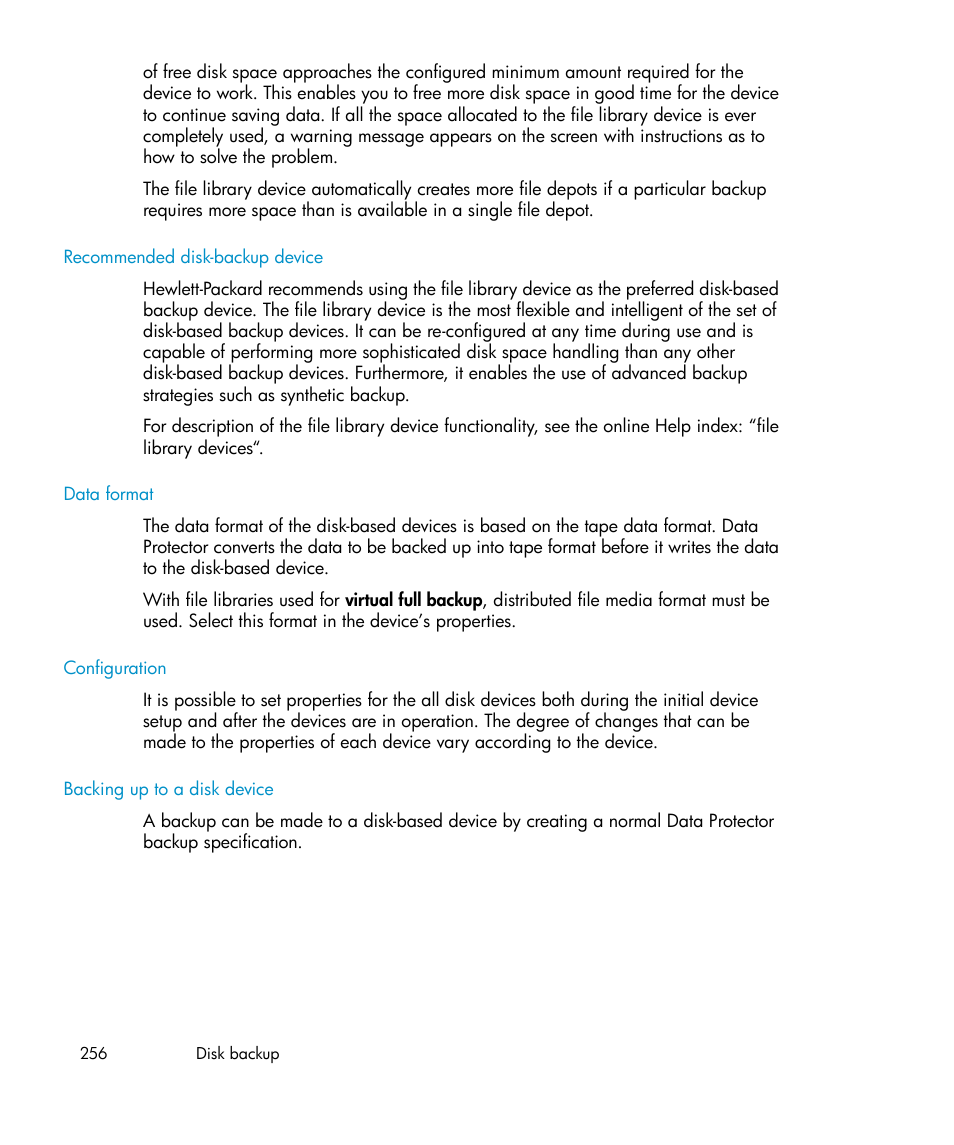 HP B6960-96035 User Manual | Page 256 / 422