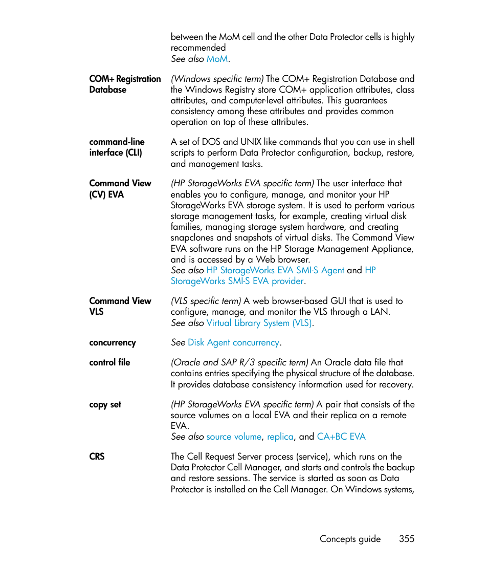 HP B6960-96035 User Manual | Page 355 / 422