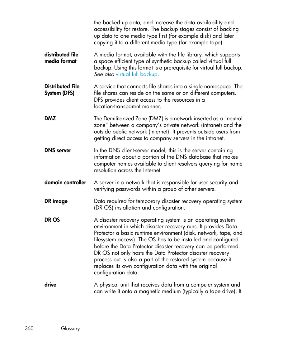 HP B6960-96035 User Manual | Page 360 / 422