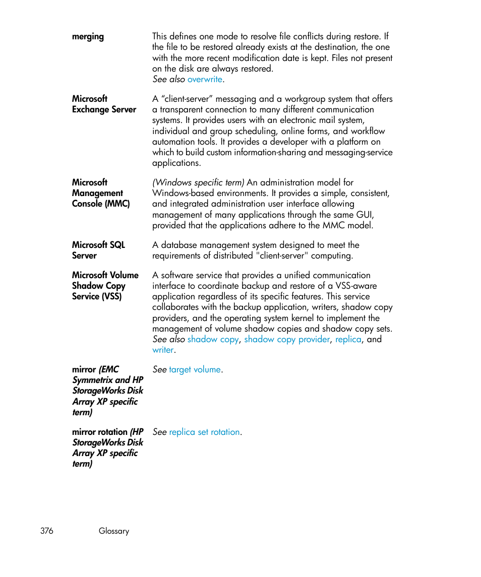 HP B6960-96035 User Manual | Page 376 / 422