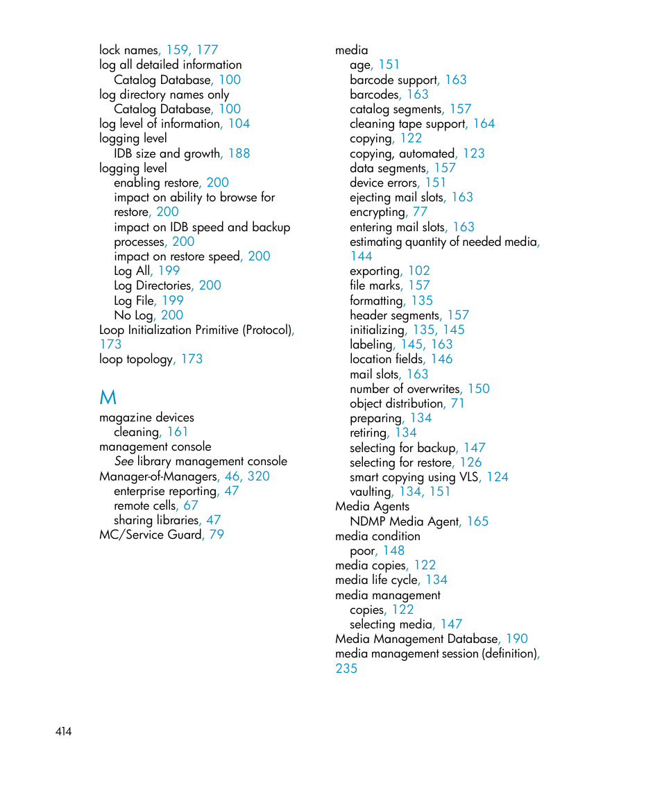 HP B6960-96035 User Manual | Page 414 / 422
