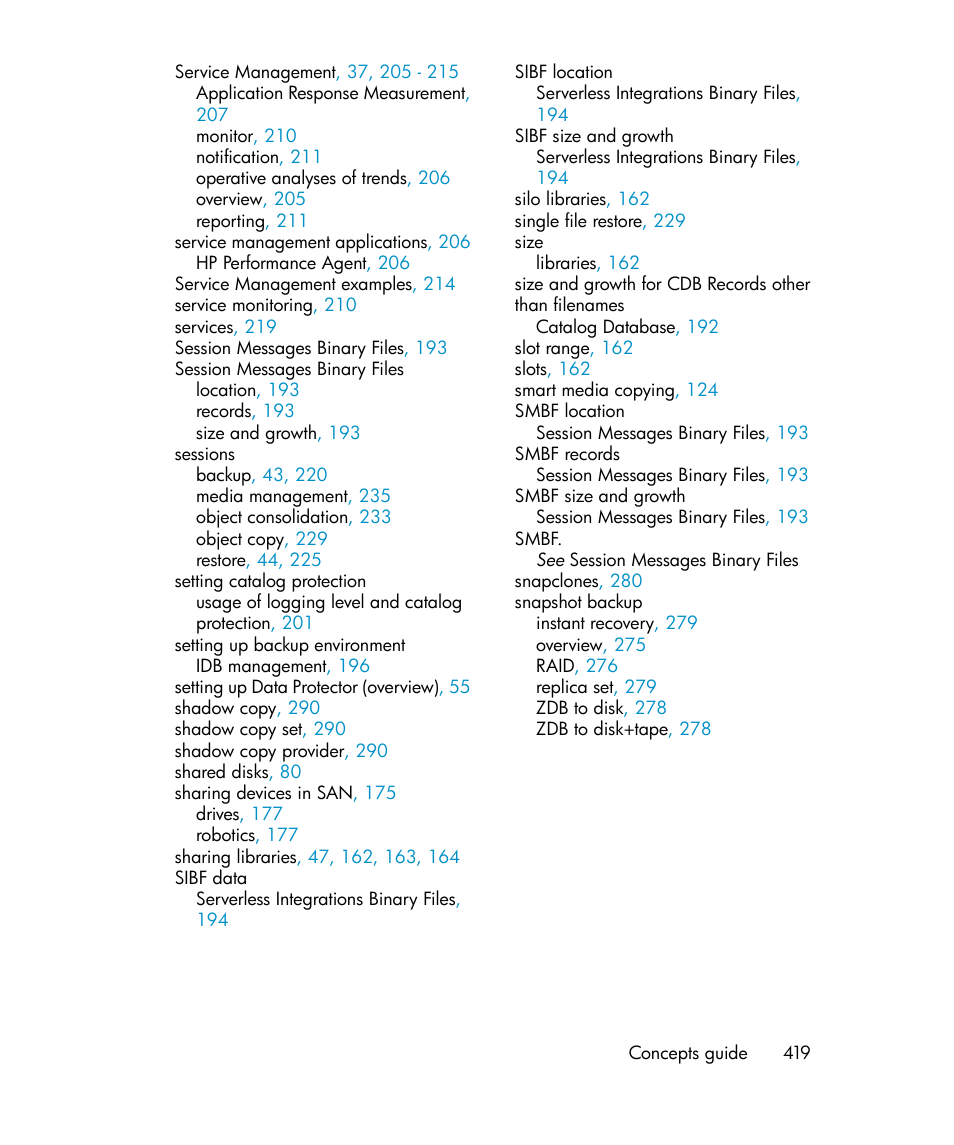 HP B6960-96035 User Manual | Page 419 / 422