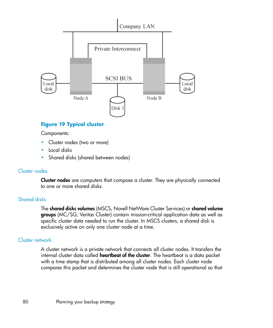 Typical cluster | HP B6960-96035 User Manual | Page 80 / 422