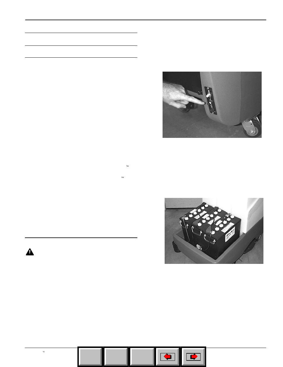 Machine installation, Uncrating machine, Installing batteries | Operation, Home find... go to | HP Concorde 608349 User Manual | Page 5 / 37