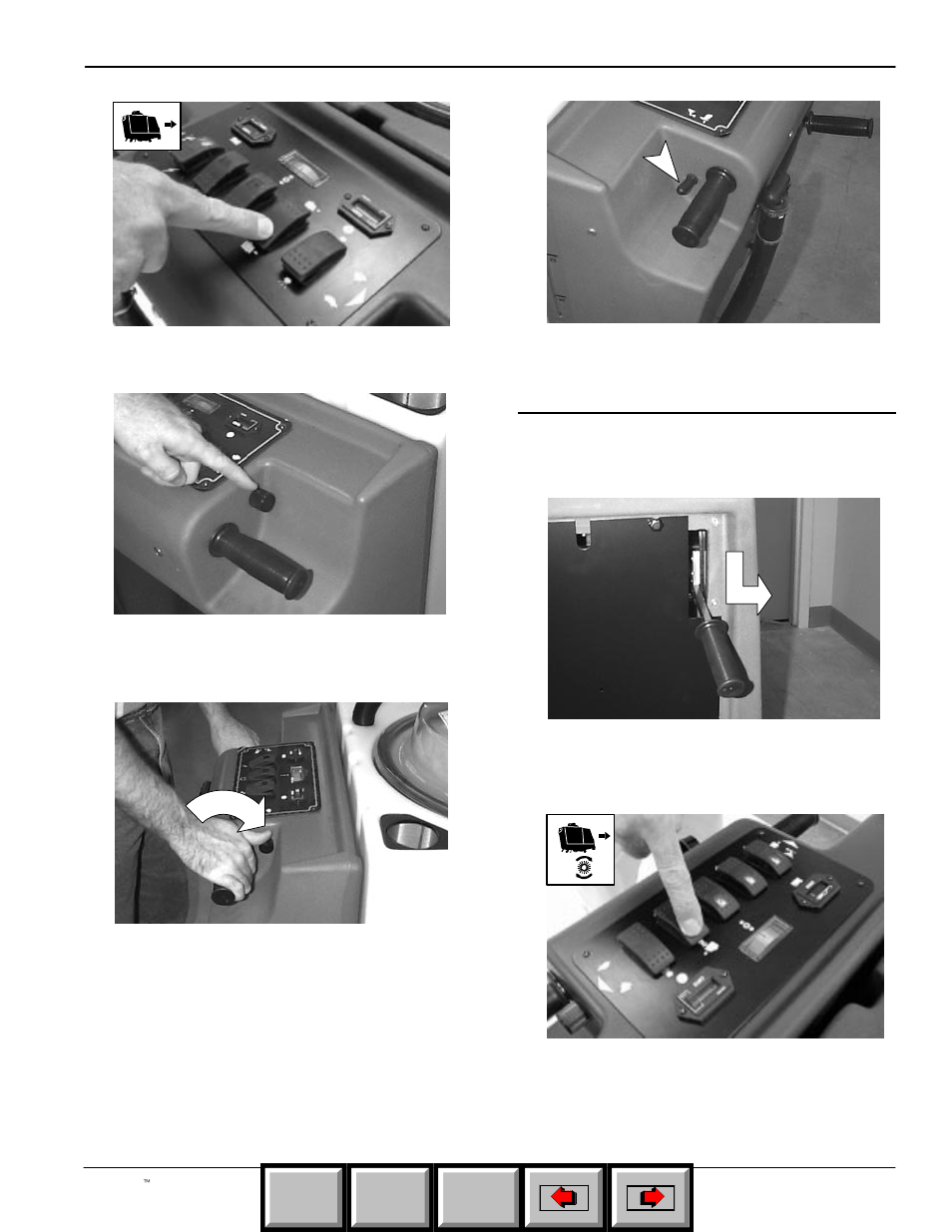Cleaning with machine, Operation, Home find... go to | HP Concorde 608349 User Manual | Page 7 / 37
