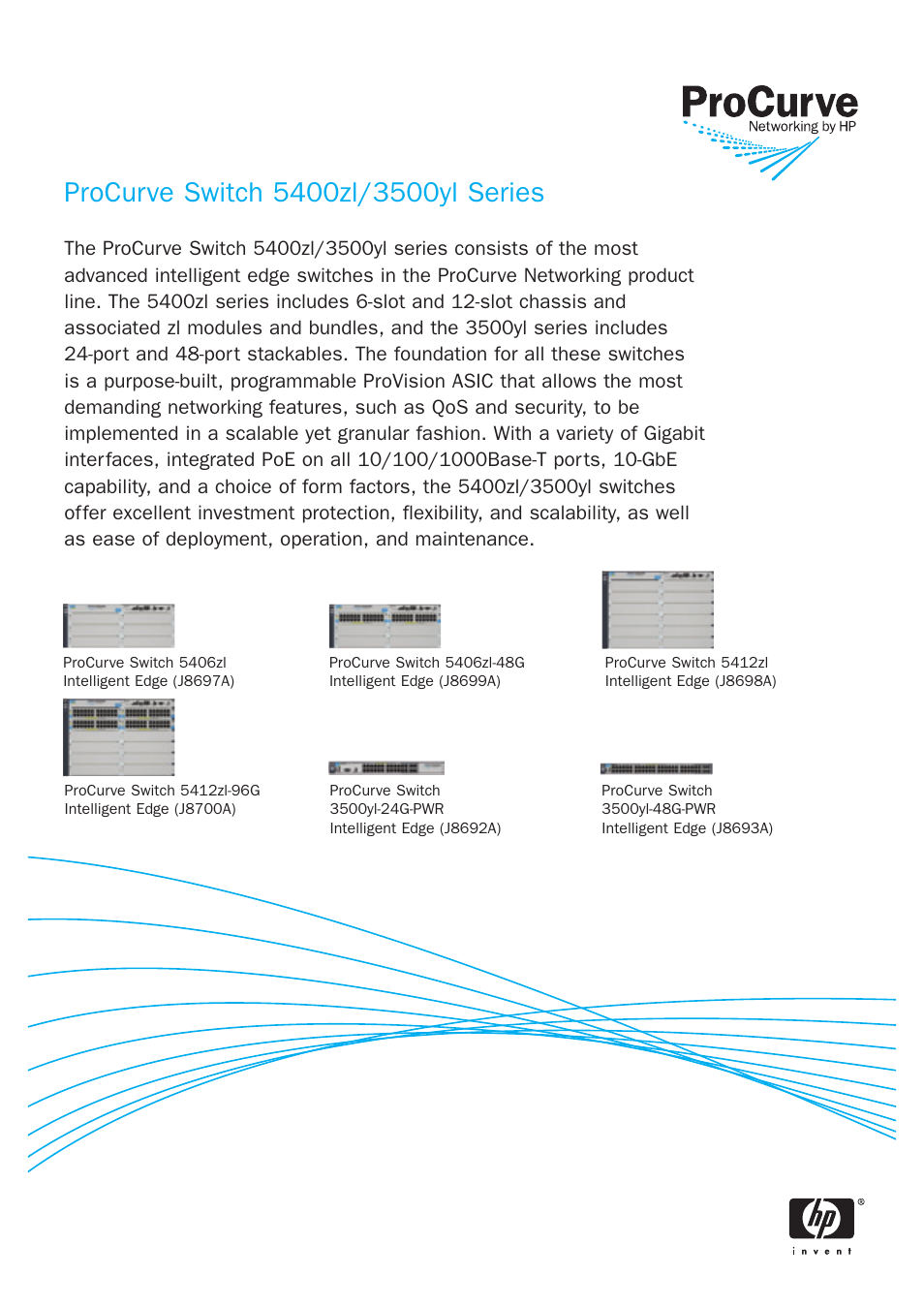 HP 3500yl Series User Manual | 16 pages