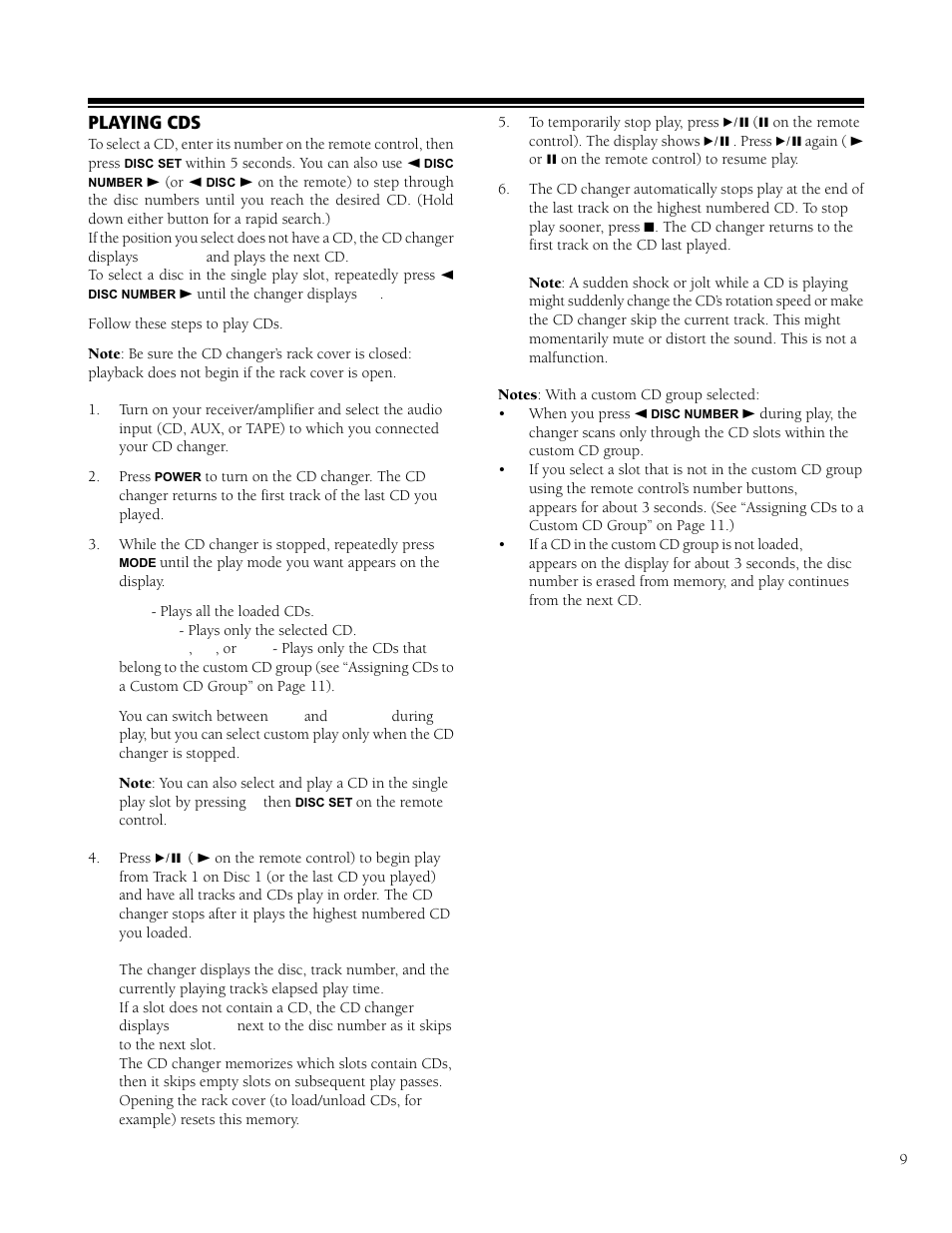 HP CD-9400 User Manual | Page 9 / 20
