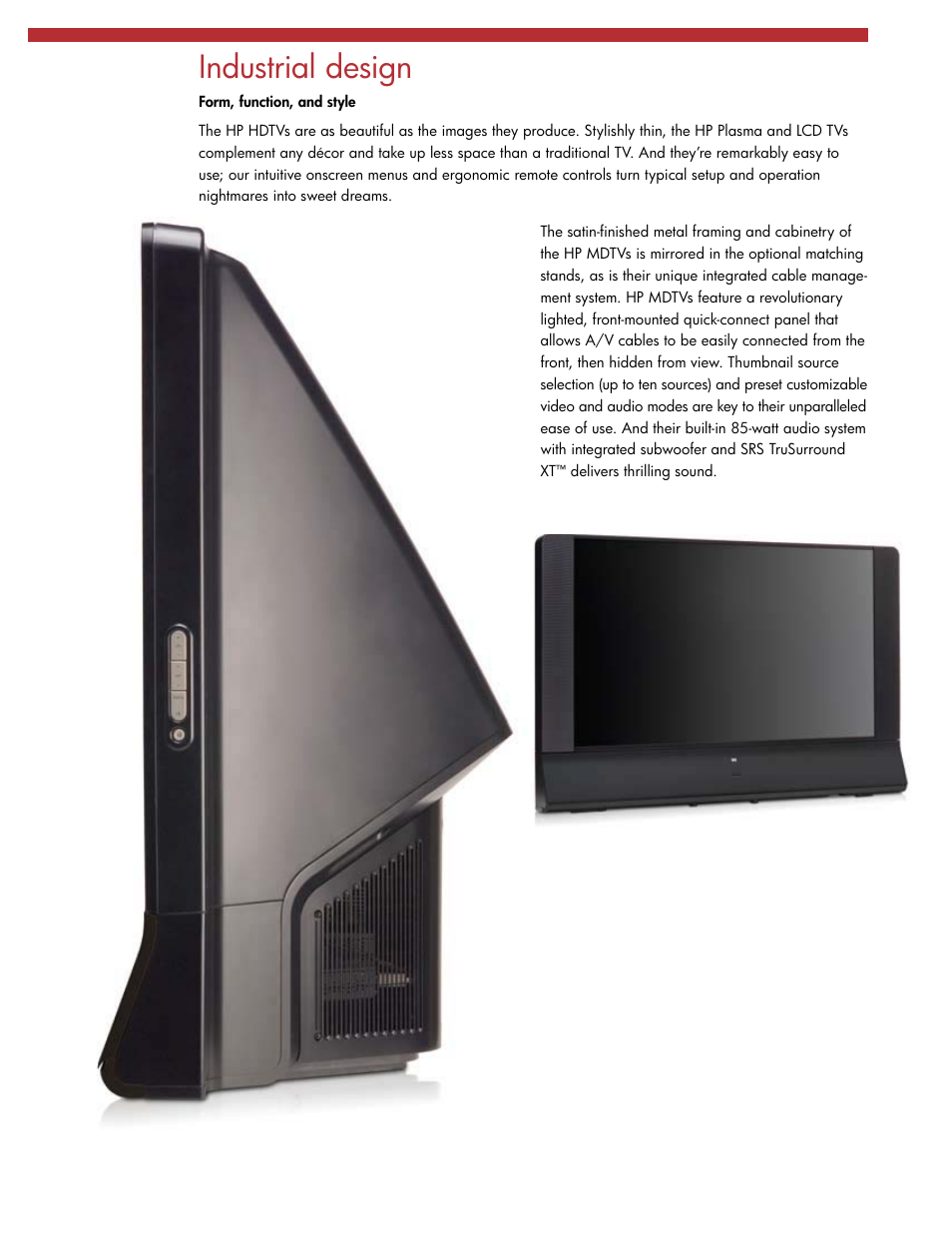 Industrial design | HP L1735A User Manual | Page 6 / 78