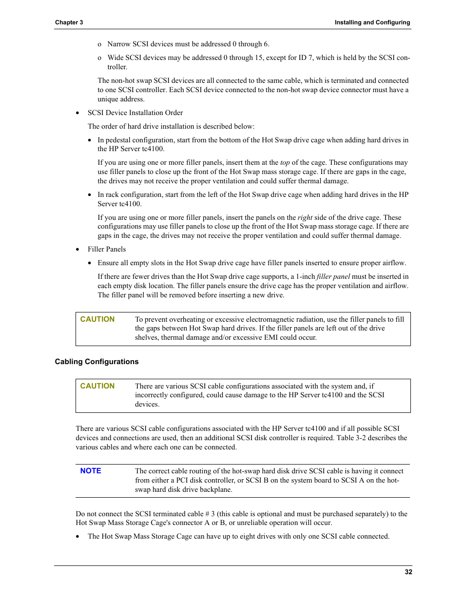 HP TC4100 User Manual | Page 34 / 130