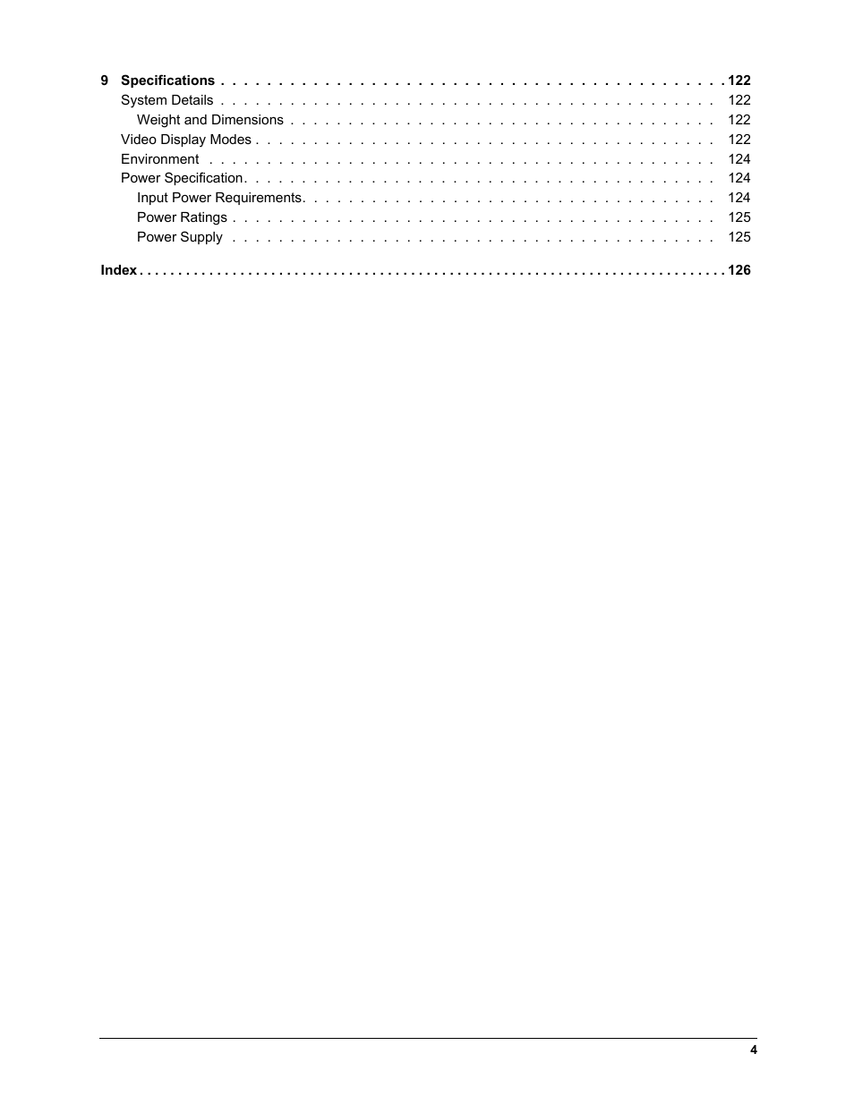 HP TC4100 User Manual | Page 6 / 130