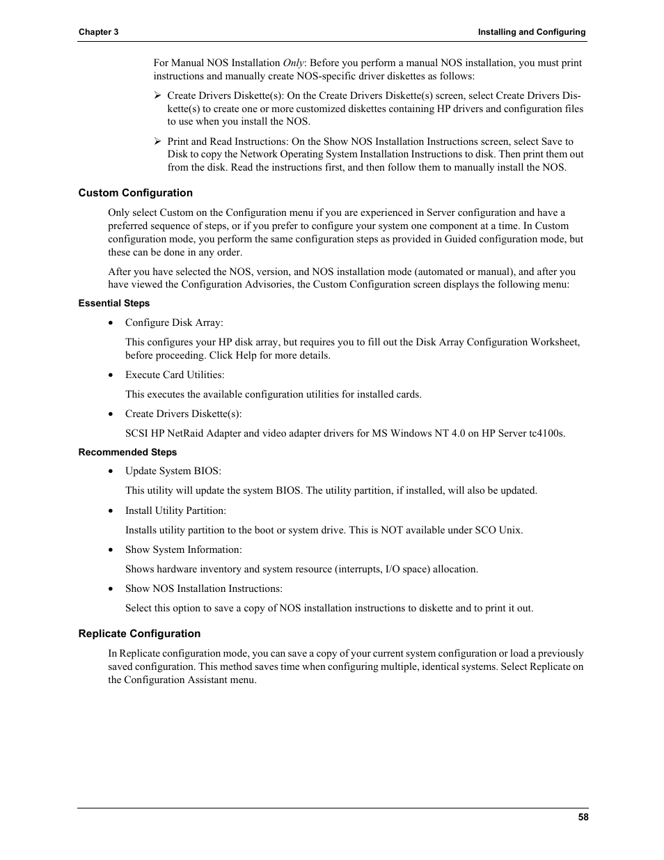 HP TC4100 User Manual | Page 60 / 130