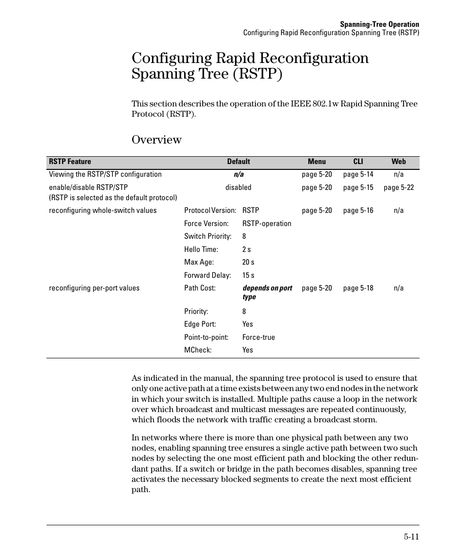 Overview, Overview -11 | HP 2610-PWR User Manual | Page 119 / 364