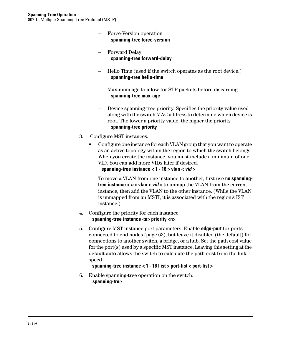 HP 2610-PWR User Manual | Page 166 / 364