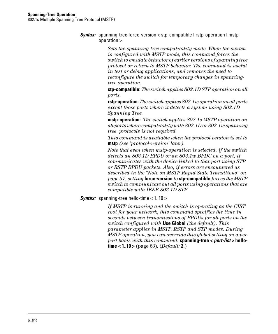 HP 2610-PWR User Manual | Page 170 / 364