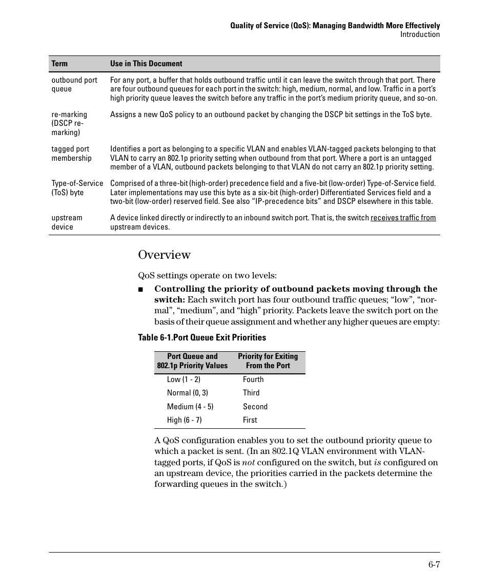 Overview, Overview -7 | HP 2610-PWR User Manual | Page 197 / 364