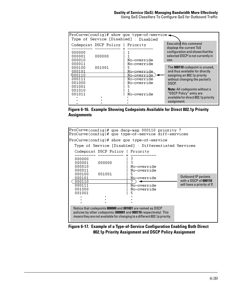 Ple, in figure 6-16 | HP 2610-PWR User Manual | Page 229 / 364