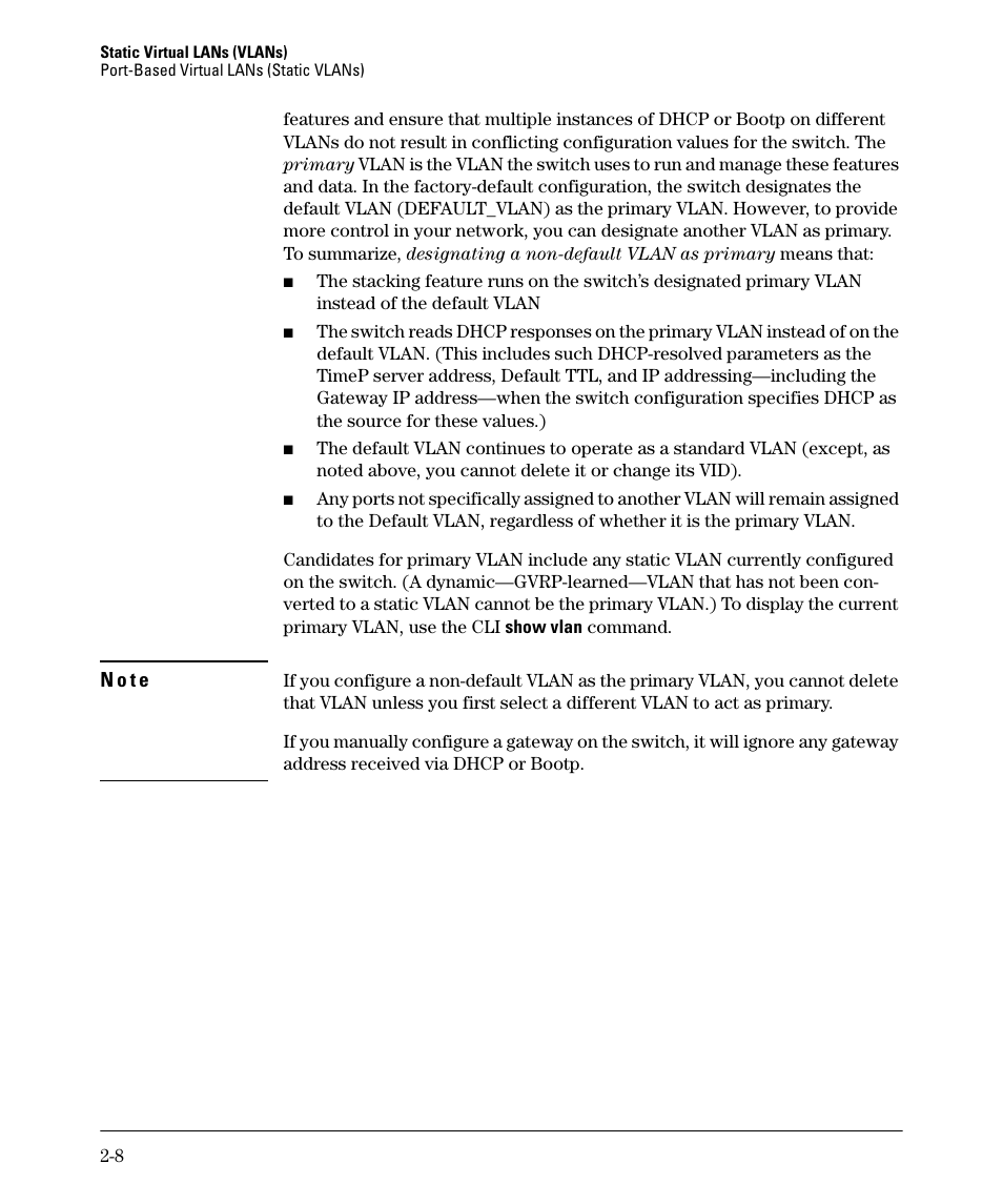 HP 2610-PWR User Manual | Page 34 / 364