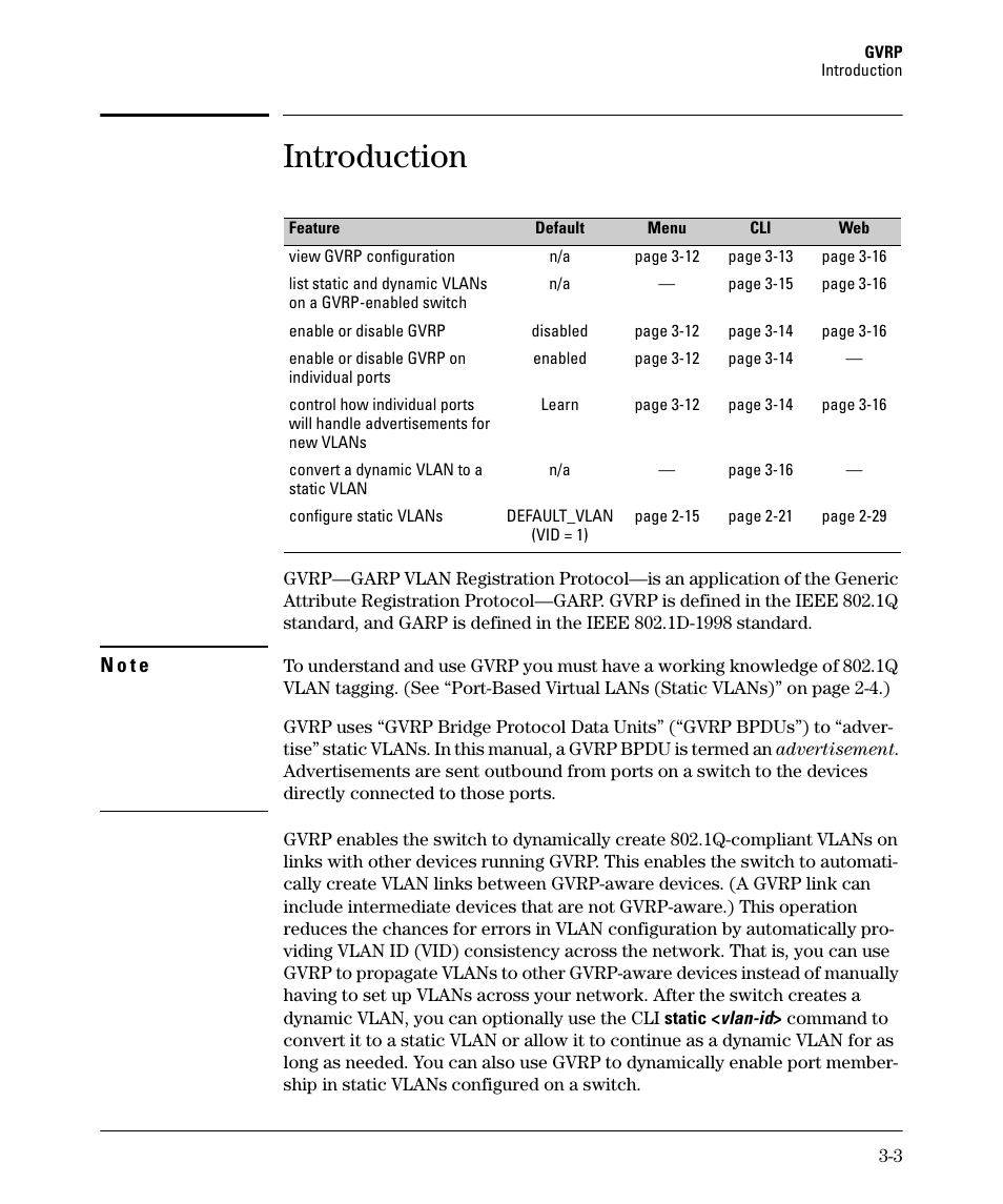 Introduction, Introduction -3 | HP 2610-PWR User Manual | Page 69 / 364