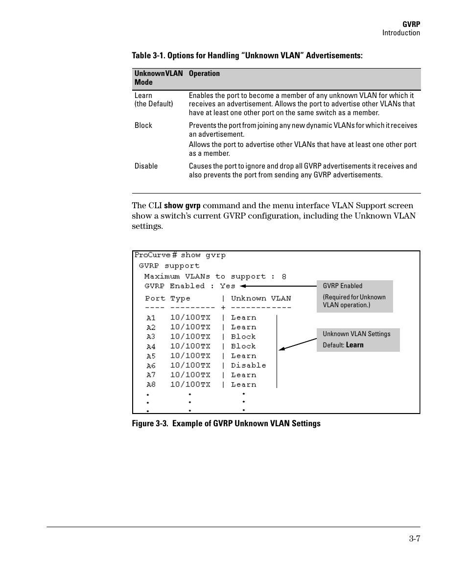 E 3-1 | HP 2610-PWR User Manual | Page 73 / 364