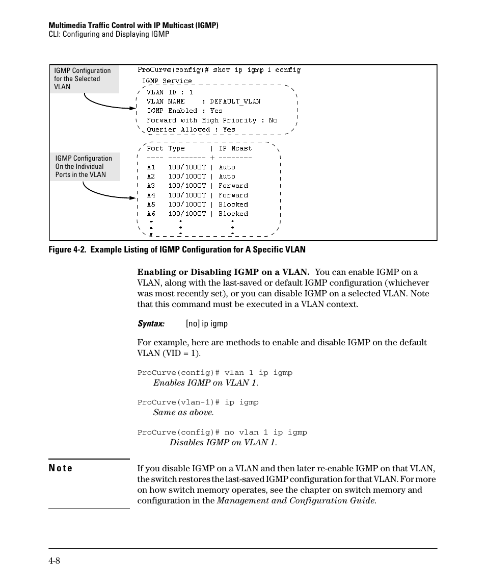 HP 2610-PWR User Manual | Page 92 / 364