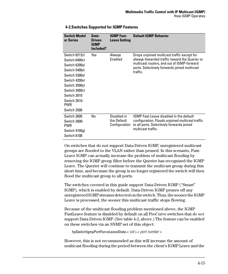 HP 2610-PWR User Manual | Page 99 / 364