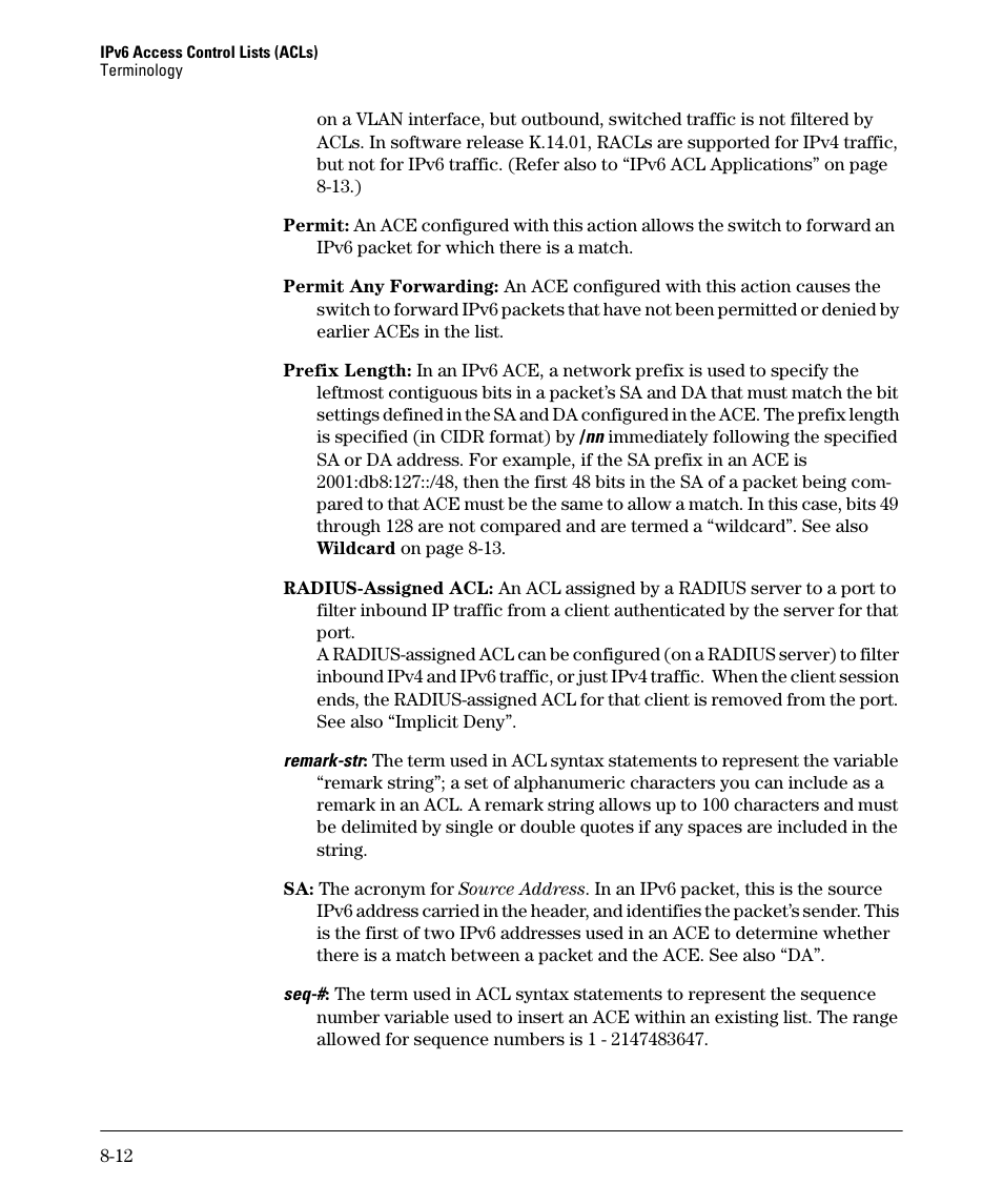 HP 6200YL User Manual | Page 188 / 314