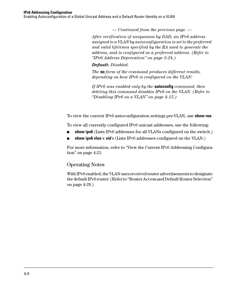 Operating notes, Operating notes -8 | HP 6200YL User Manual | Page 78 / 314