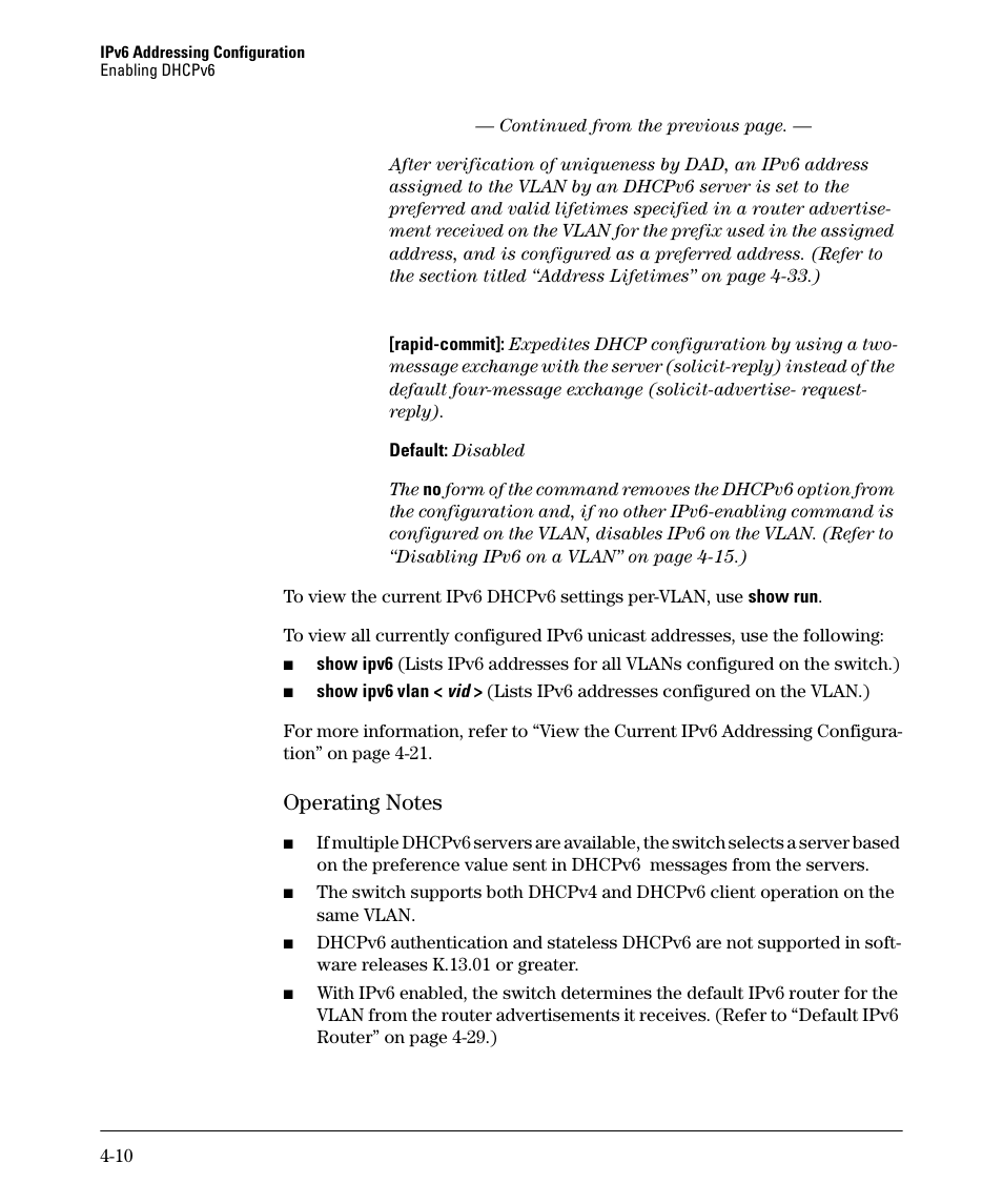 Operating notes, Operating notes -10 | HP 6200YL User Manual | Page 80 / 314