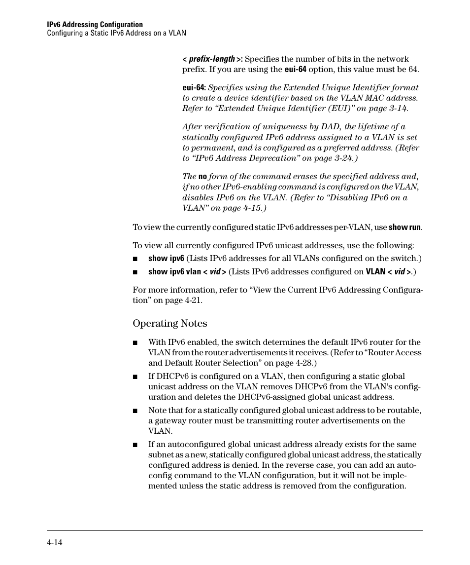 Operating notes, Operating notes -14 | HP 6200YL User Manual | Page 84 / 314