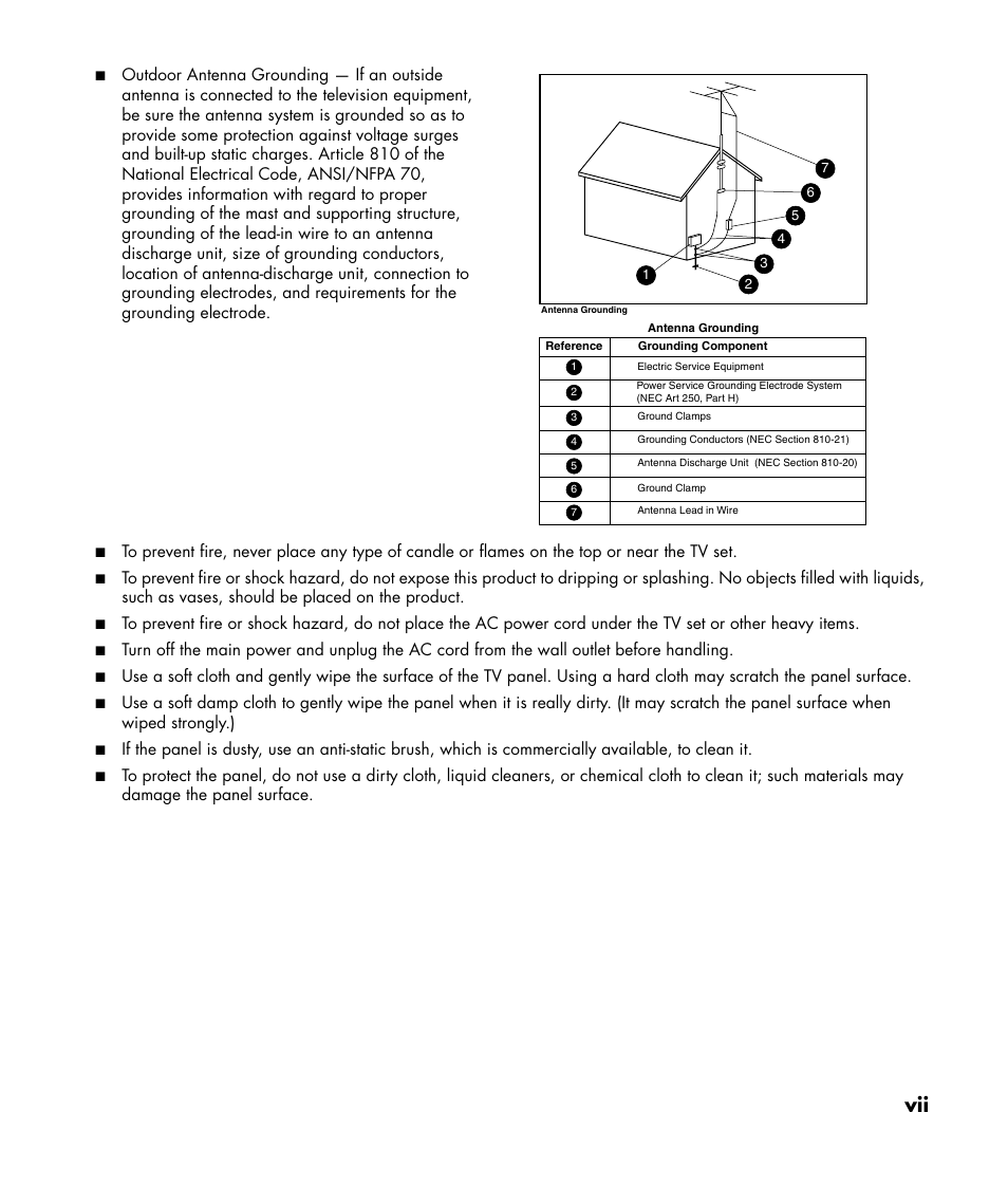 HP PL4260N User Manual | Page 7 / 186