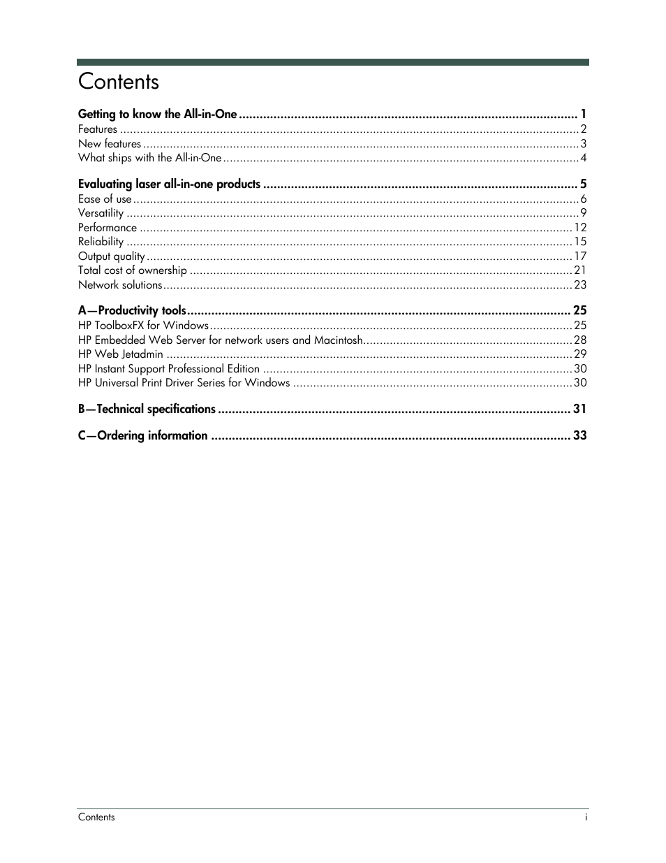 HP LaserJet 3052 User Manual | Page 3 / 38