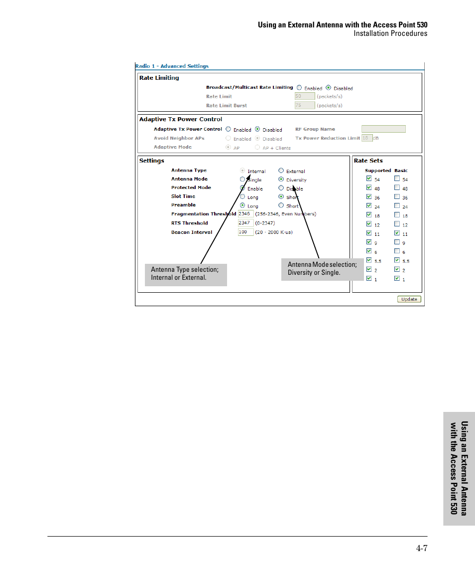 HP PROCURVE 530 User Manual | Page 61 / 114