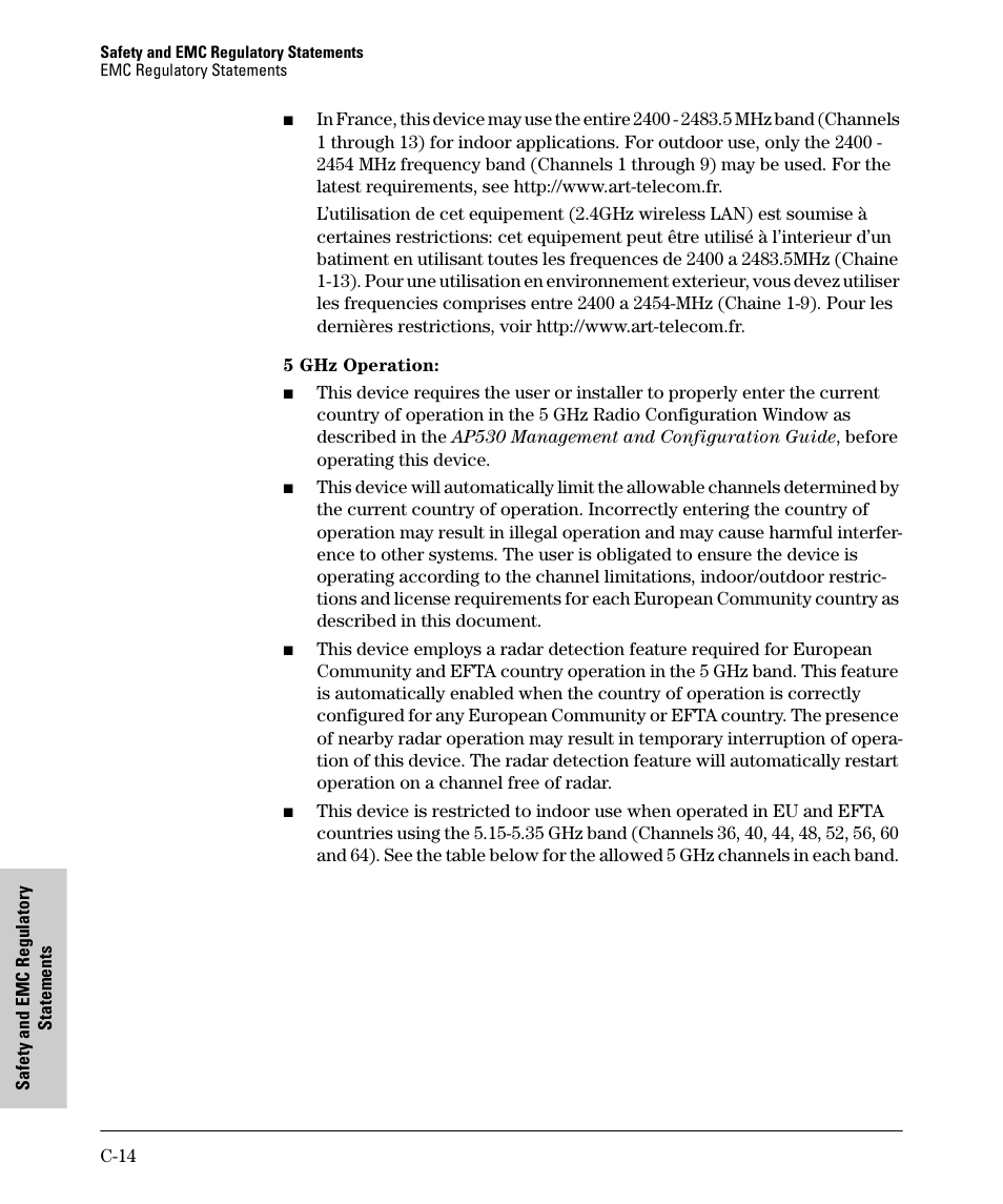 HP PROCURVE 530 User Manual | Page 98 / 114