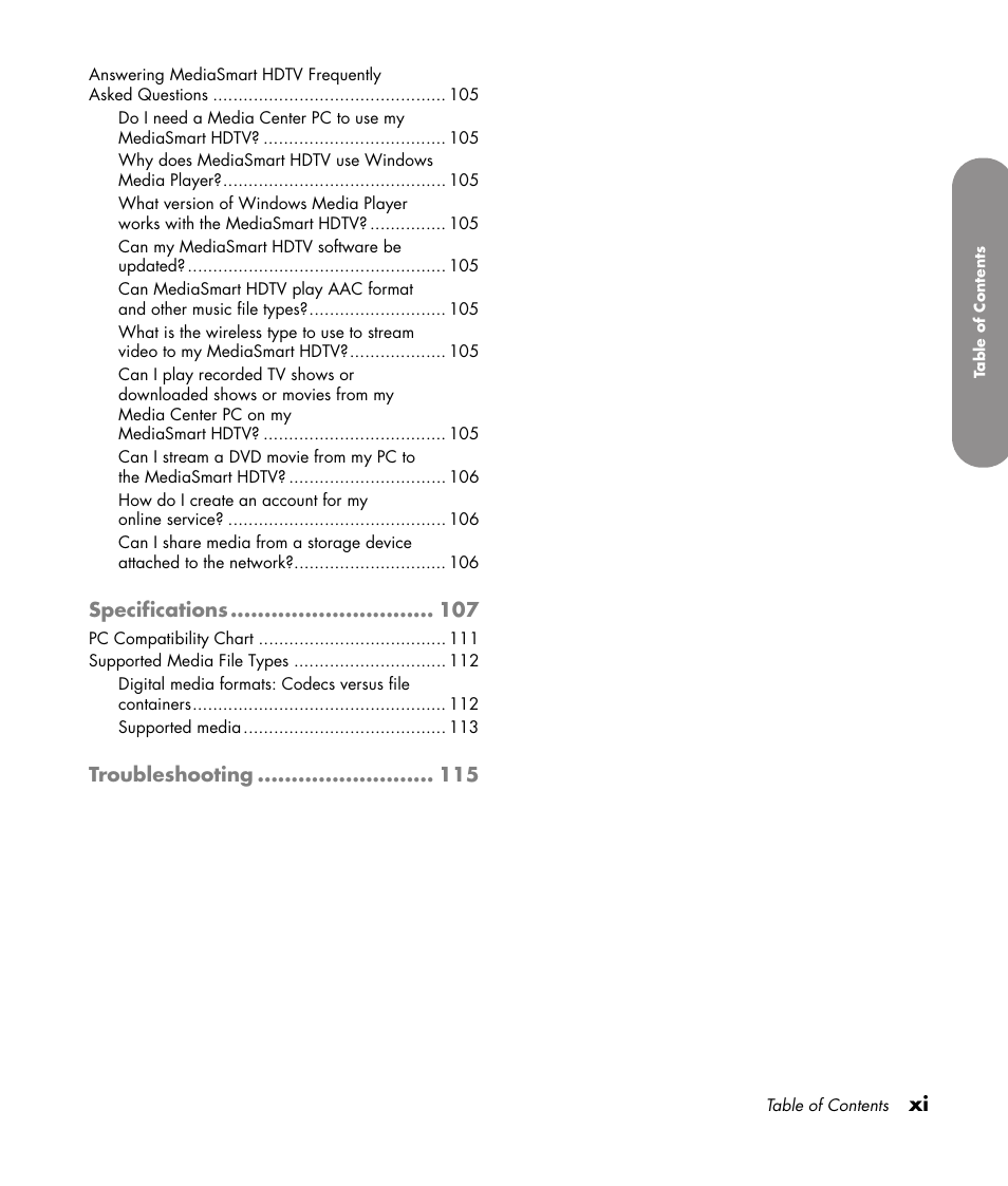 HP 1080p User Manual | Page 12 / 426