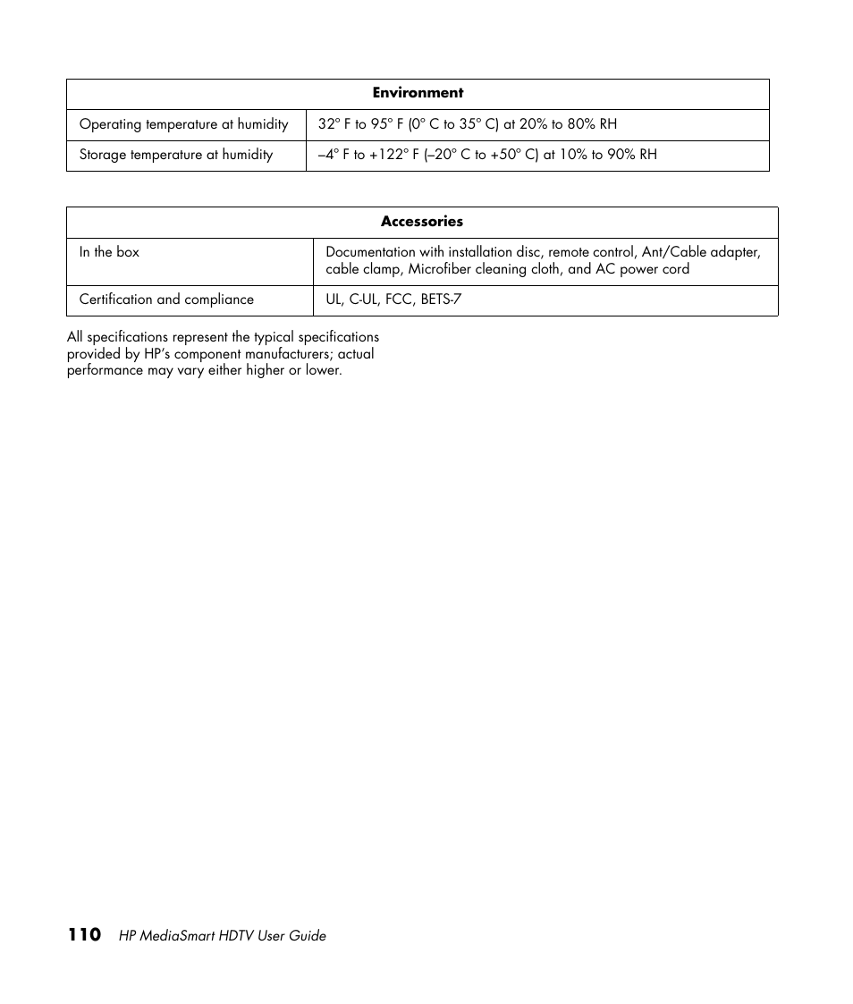 HP 1080p User Manual | Page 123 / 426