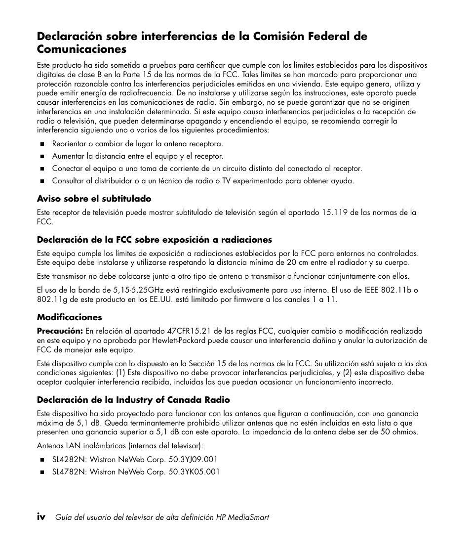 HP 1080p User Manual | Page 285 / 426