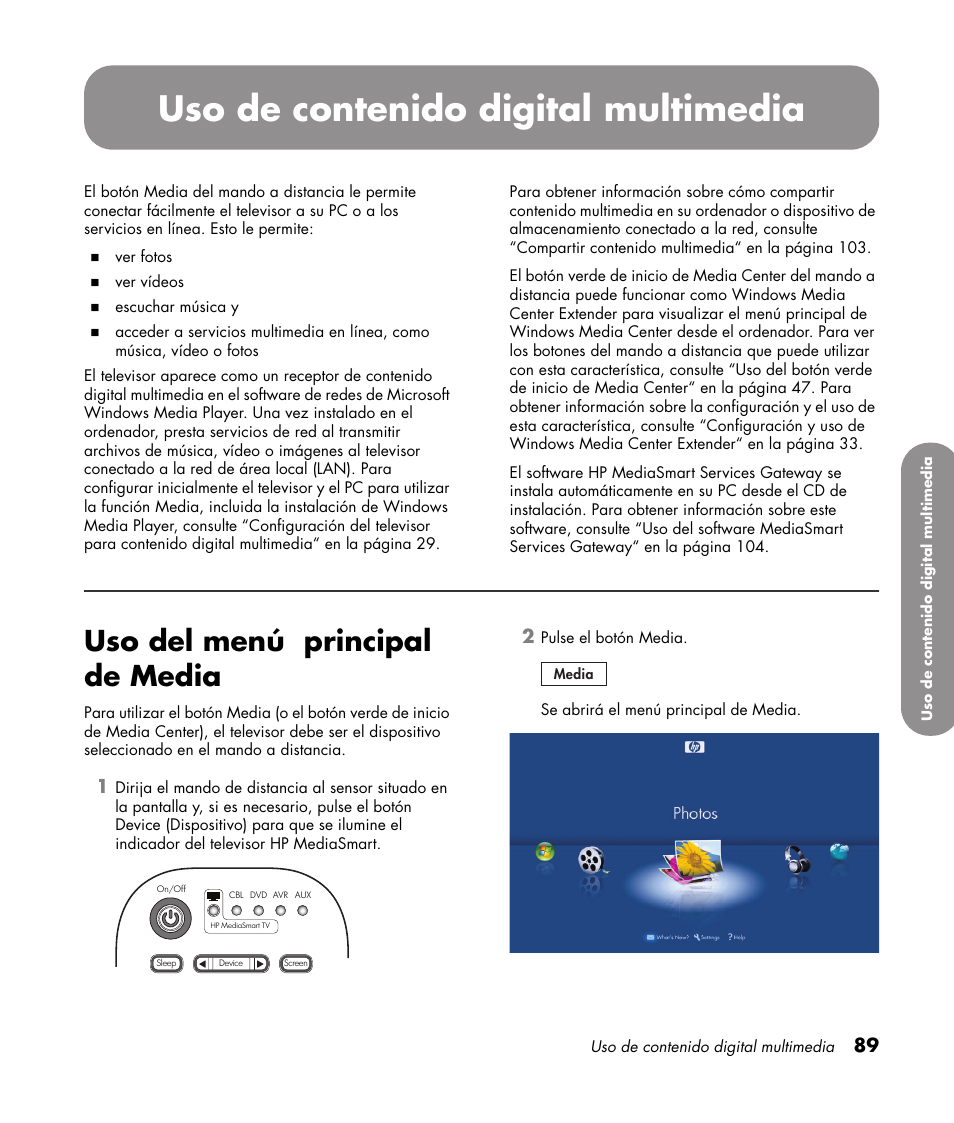 HP 1080p User Manual | Page 382 / 426