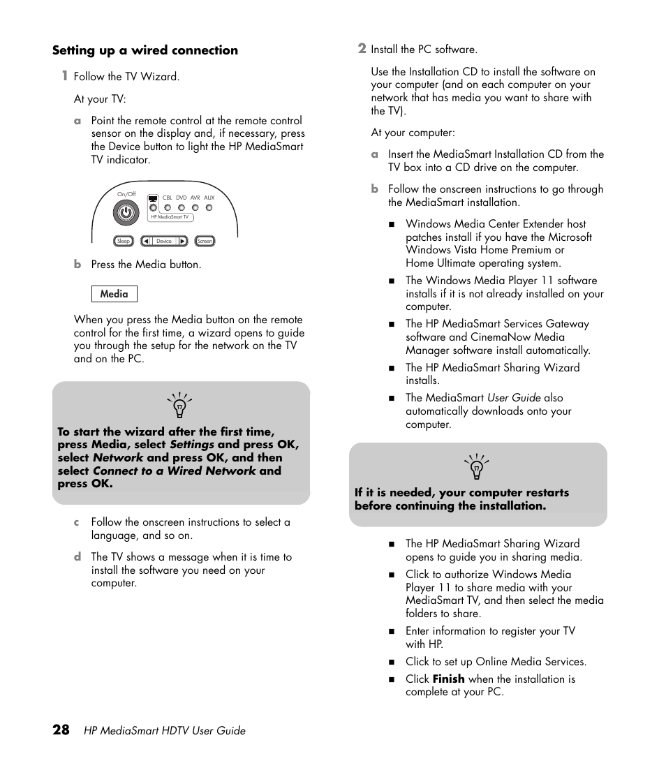 HP 1080p User Manual | Page 41 / 426