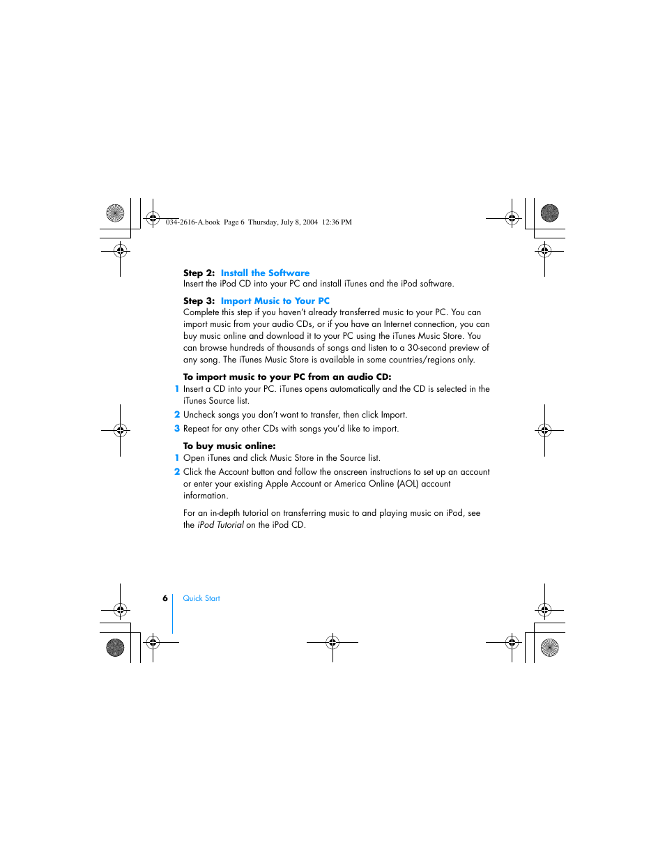 HP iPod User Manual | Page 10 / 72