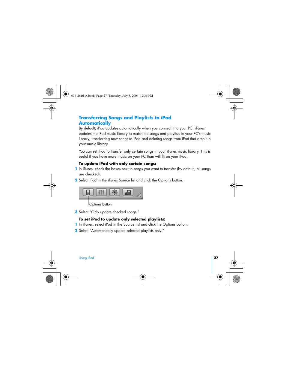 HP iPod User Manual | Page 31 / 72