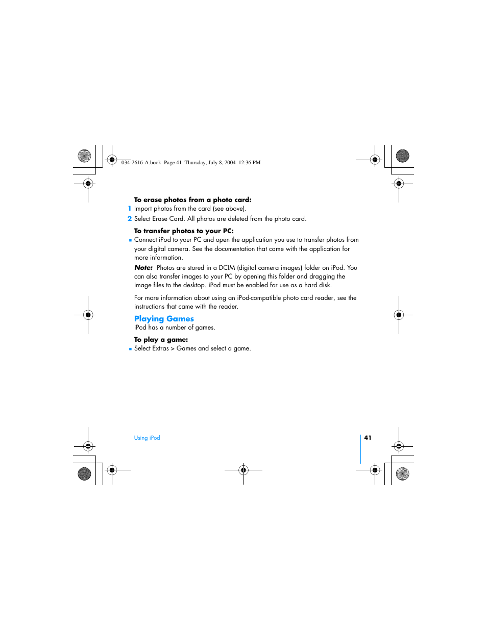 HP iPod User Manual | Page 45 / 72