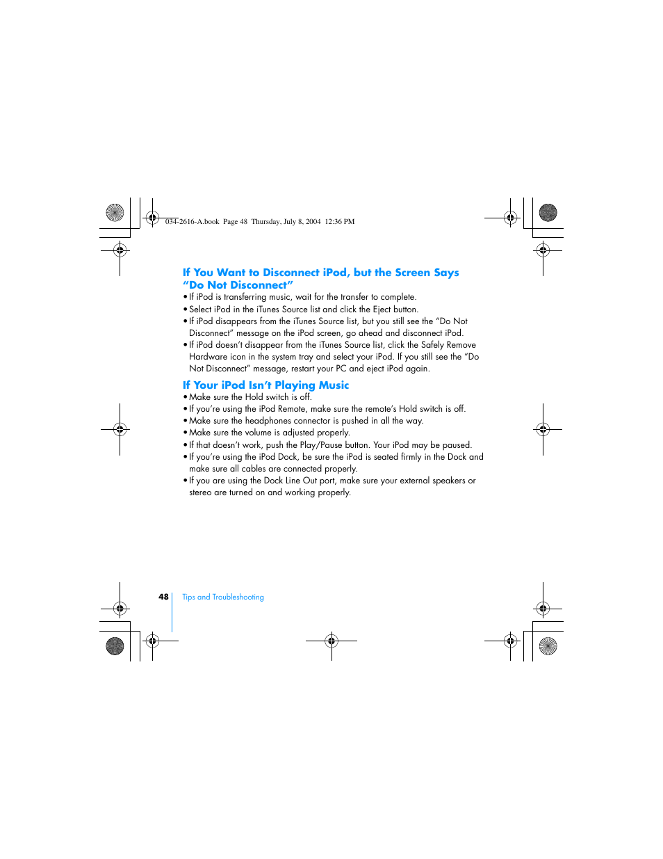 HP iPod User Manual | Page 52 / 72