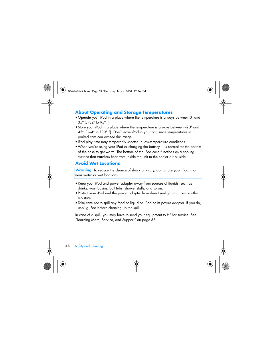 HP iPod User Manual | Page 62 / 72