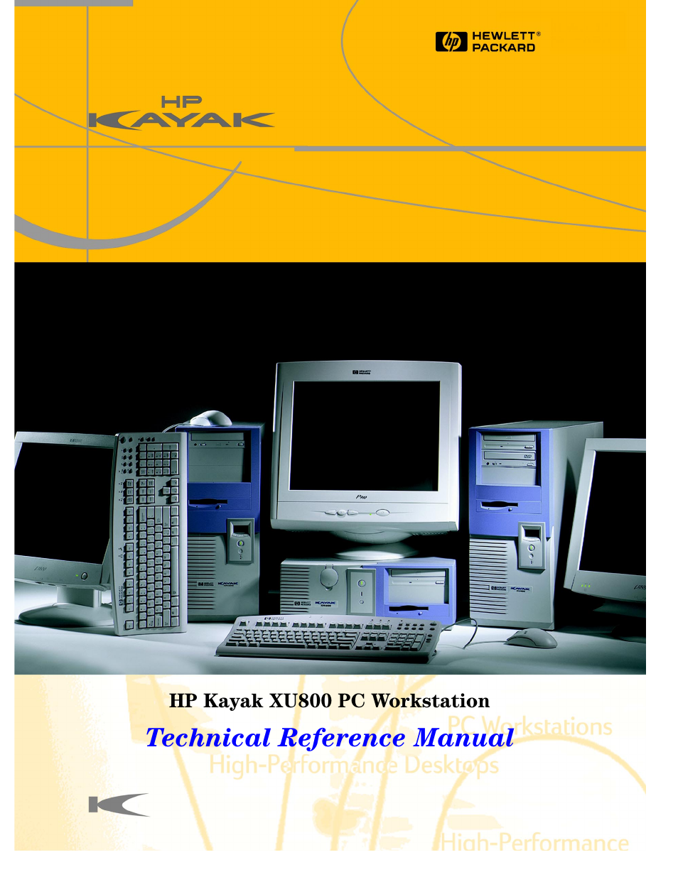 HP XU800 User Manual | 140 pages