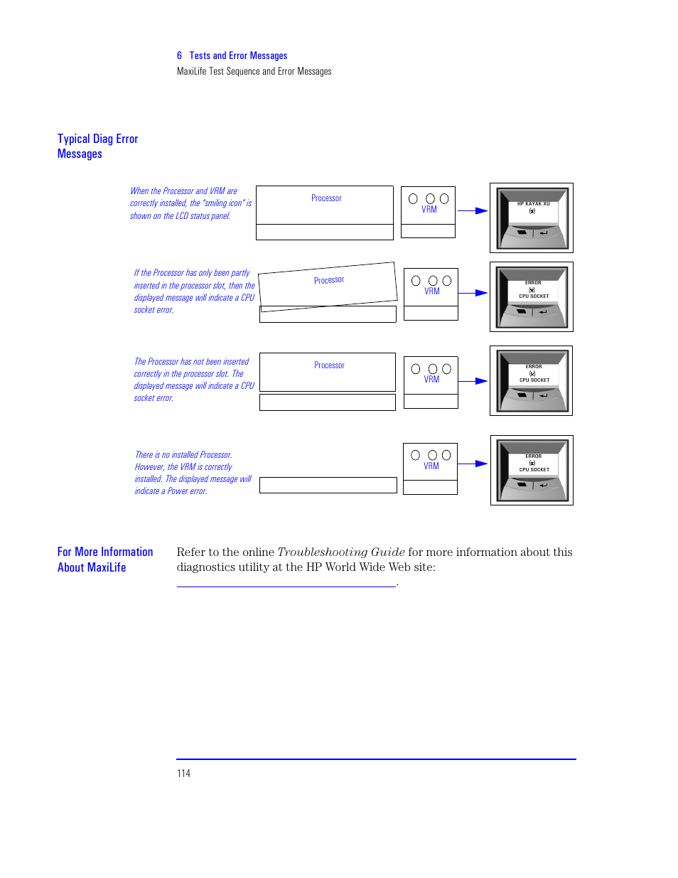 HP XU800 User Manual | Page 114 / 140