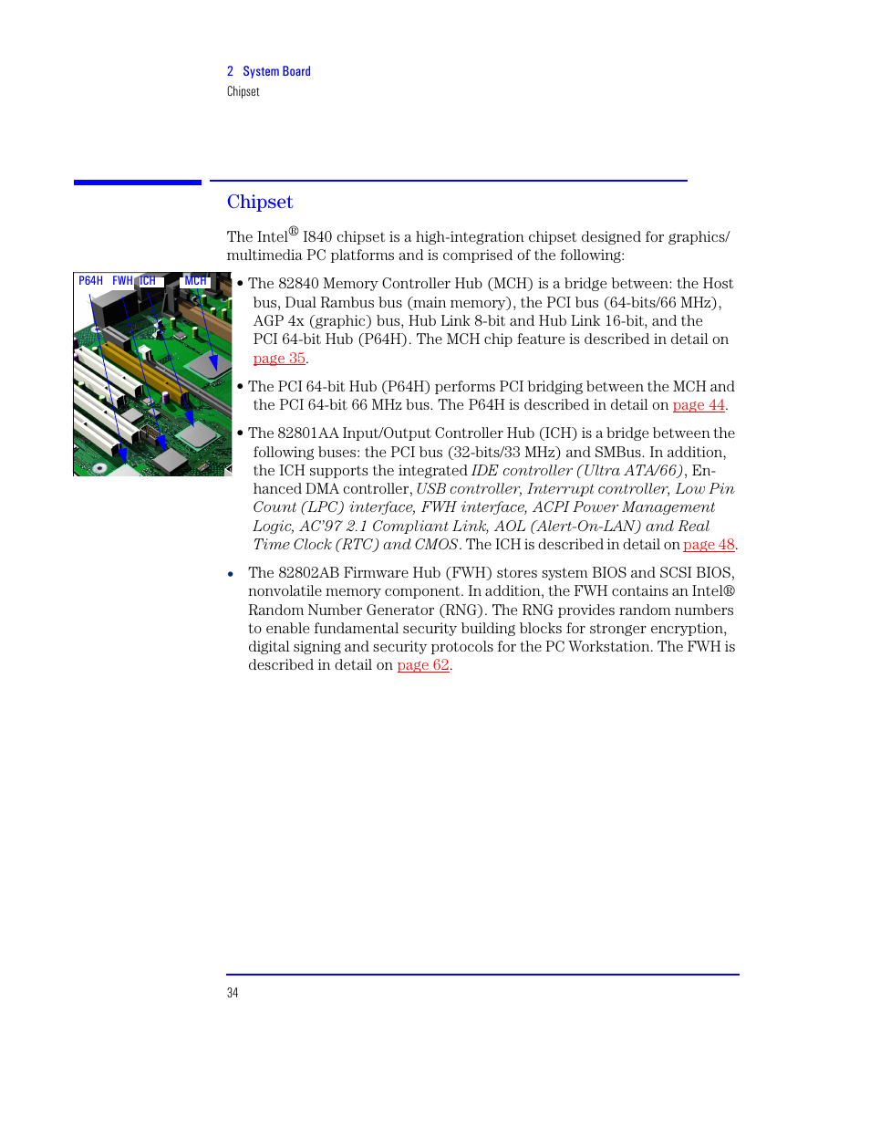 Chipset | HP XU800 User Manual | Page 34 / 140