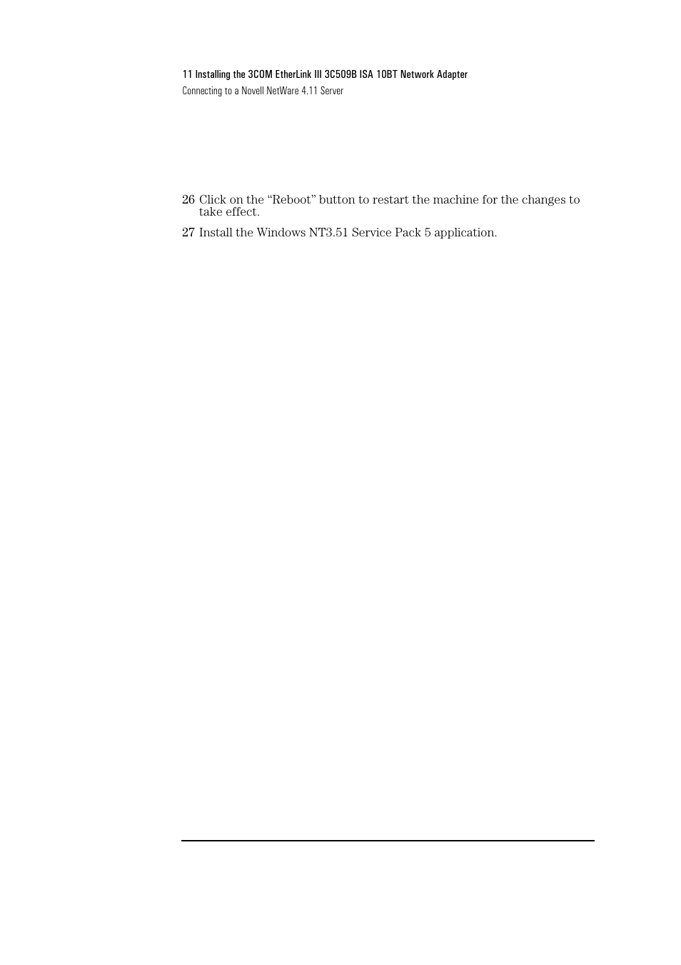 HP 3C509B ISA User Manual | Page 33 / 39