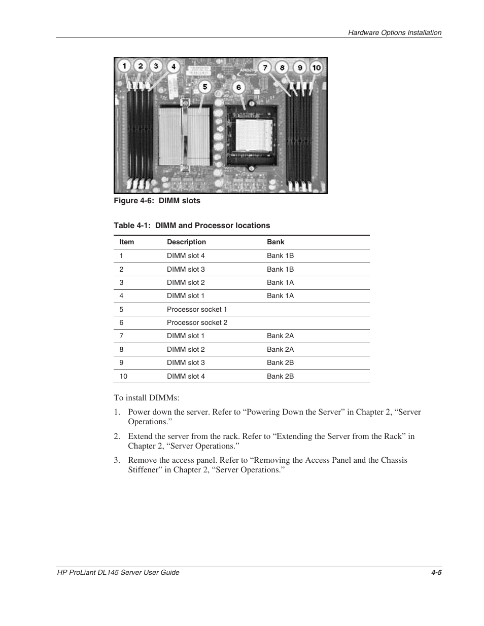 HP ProLiant DL145 User Manual | Page 35 / 105