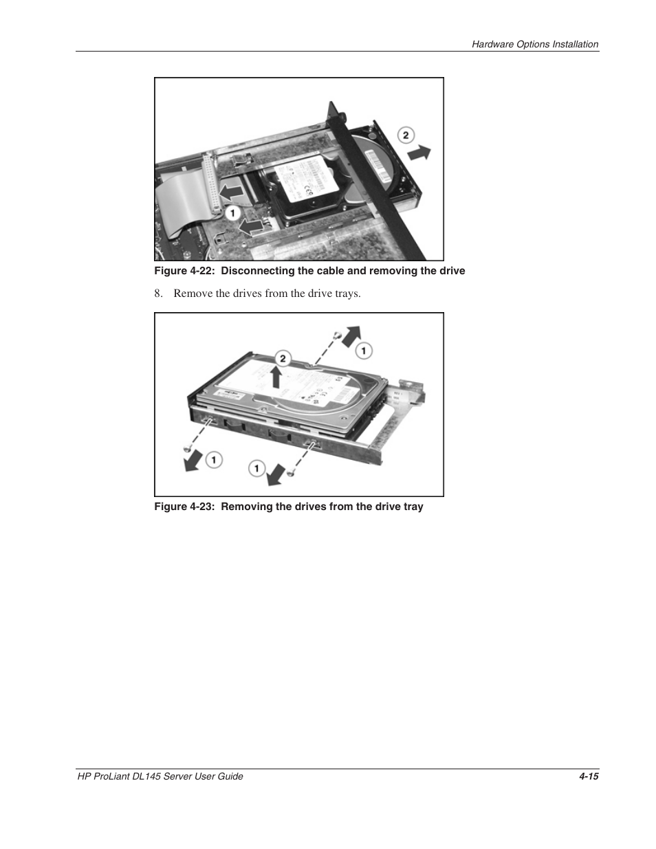 HP ProLiant DL145 User Manual | Page 45 / 105