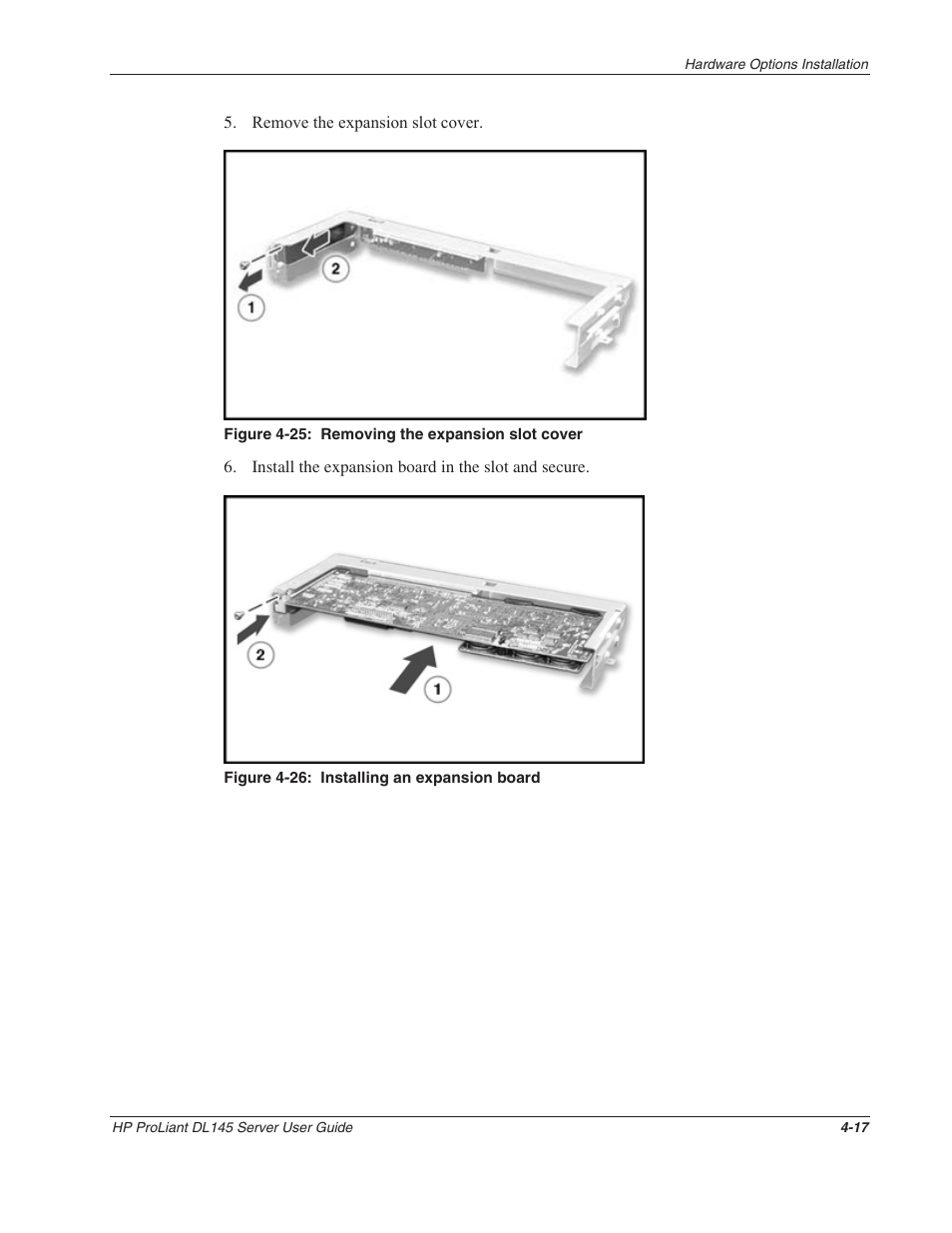 HP ProLiant DL145 User Manual | Page 47 / 105